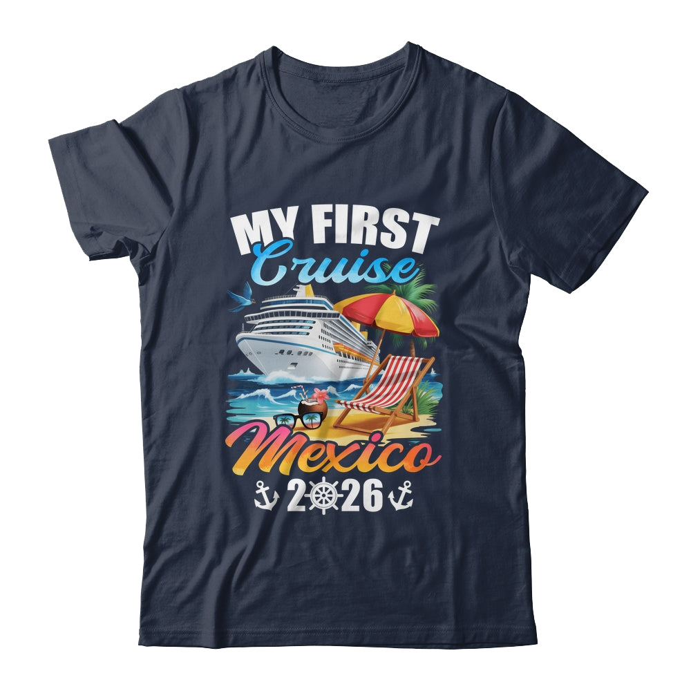 My First Cruise Mexico 2026 Family Vacation Trip Matching Shirt & Tank Top | siriusteestore