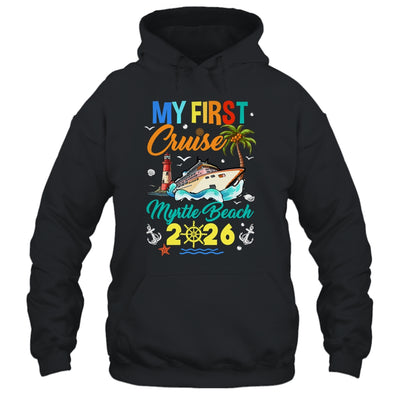My First Cruise Myrtle Beach 2026 Family Matching Vacation Group Shirt & Tank Top | siriusteestore
