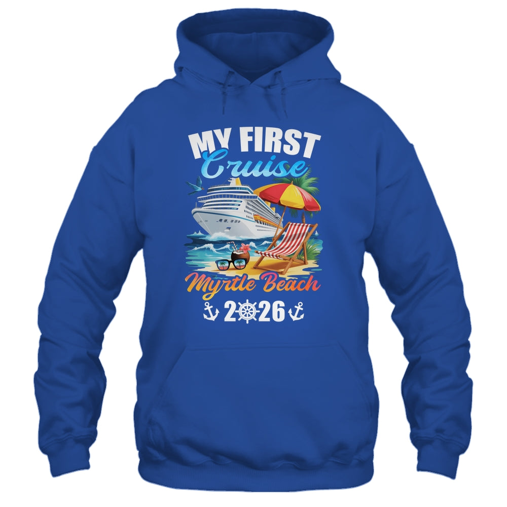 My First Cruise Myrtle Beach 2026 Family Vacation Trip Matching Shirt & Tank Top | siriusteestore