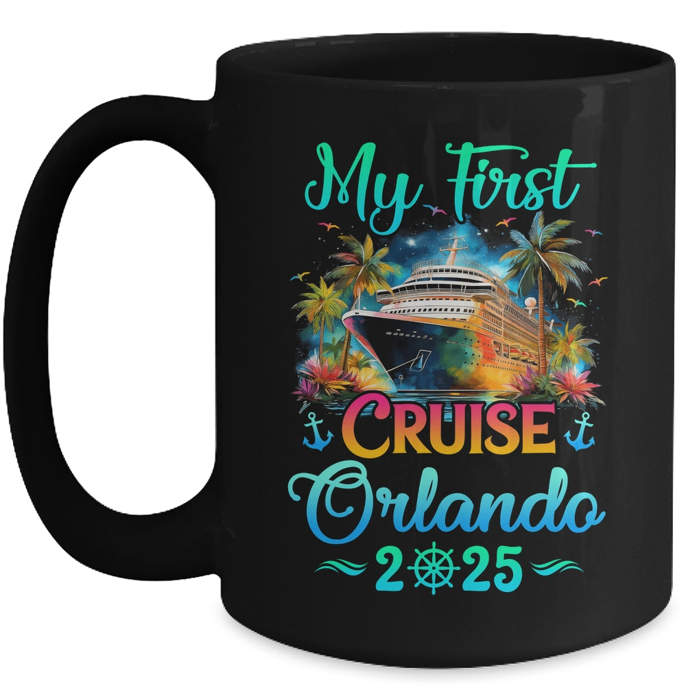 My First Cruise Orlando 2025 Family Trip Cruisin Together Mug | siriusteestore