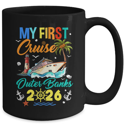 My First Cruise Outer Banks 2026 Family Matching Vacation Group Mug | siriusteestore