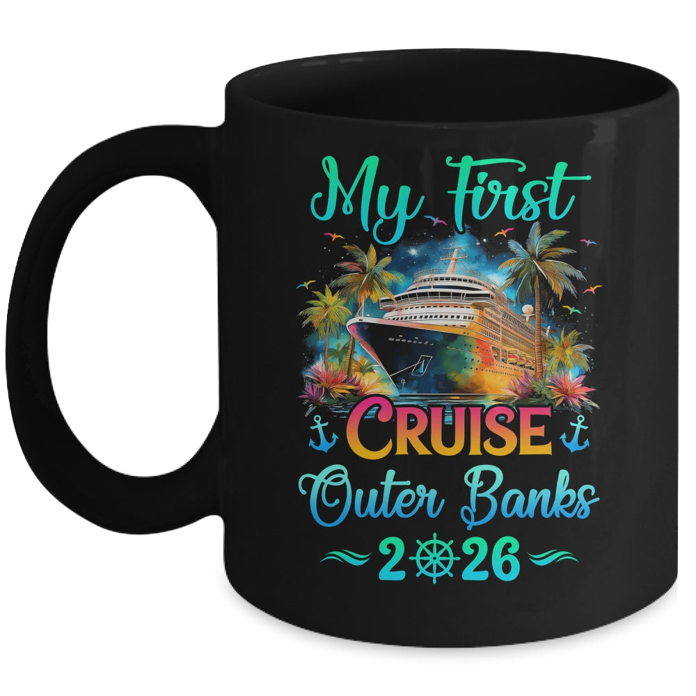 My First Cruise Outer Banks 2026 Family Trip Cruisin Together Mug | siriusteestore