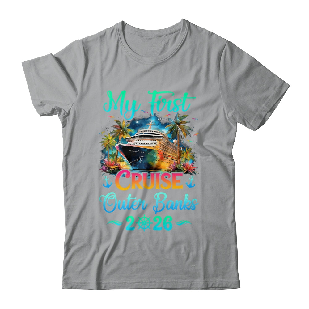 My First Cruise Outer Banks 2026 Family Trip Cruisin Together Shirt & Tank Top | siriusteestore