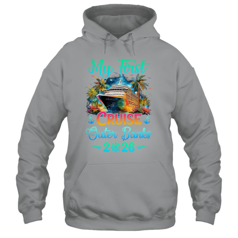 My First Cruise Outer Banks 2026 Family Trip Cruisin Together Shirt & Tank Top | siriusteestore