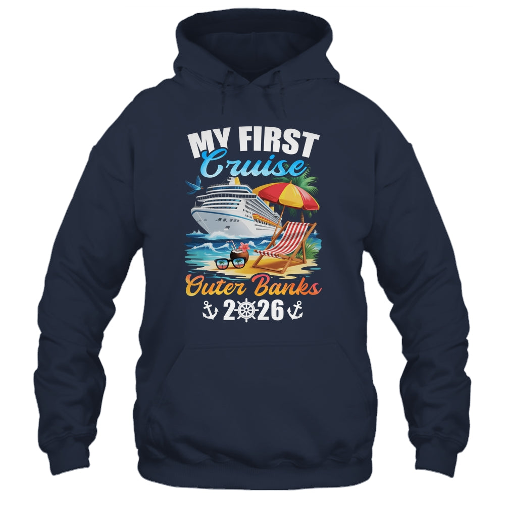 My First Cruise Outer Banks 2026 Family Vacation Trip Matching Shirt & Tank Top | siriusteestore