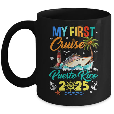 My First Cruise Puerto Rico 2025 Family Matching Vacation Group Mug | siriusteestore