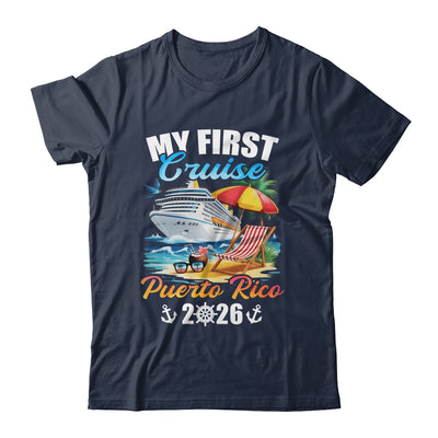 My First Cruise Puerto Rico 2026 Family Vacation Trip Matching Shirt & Tank Top | siriusteestore
