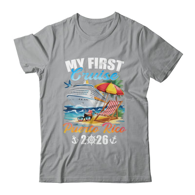 My First Cruise Puerto Rico 2026 Family Vacation Trip Matching Shirt & Tank Top | siriusteestore