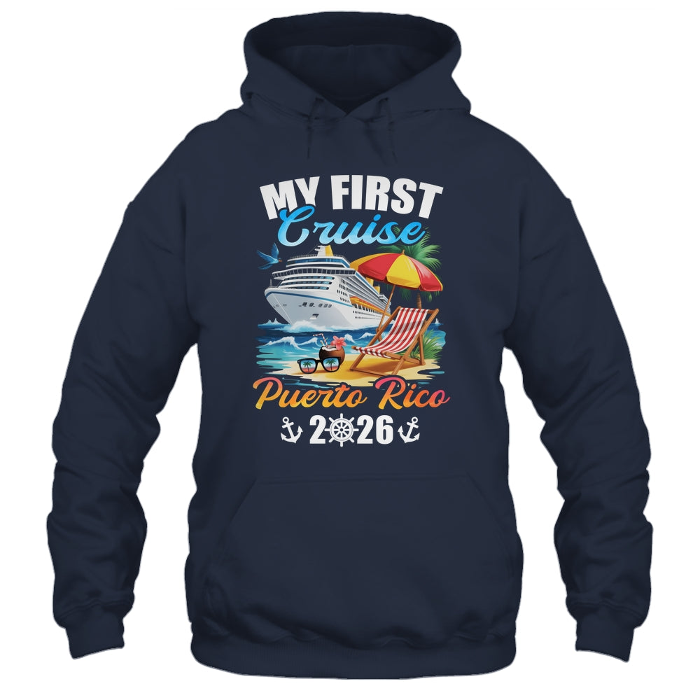 My First Cruise Puerto Rico 2026 Family Vacation Trip Matching Shirt & Tank Top | siriusteestore