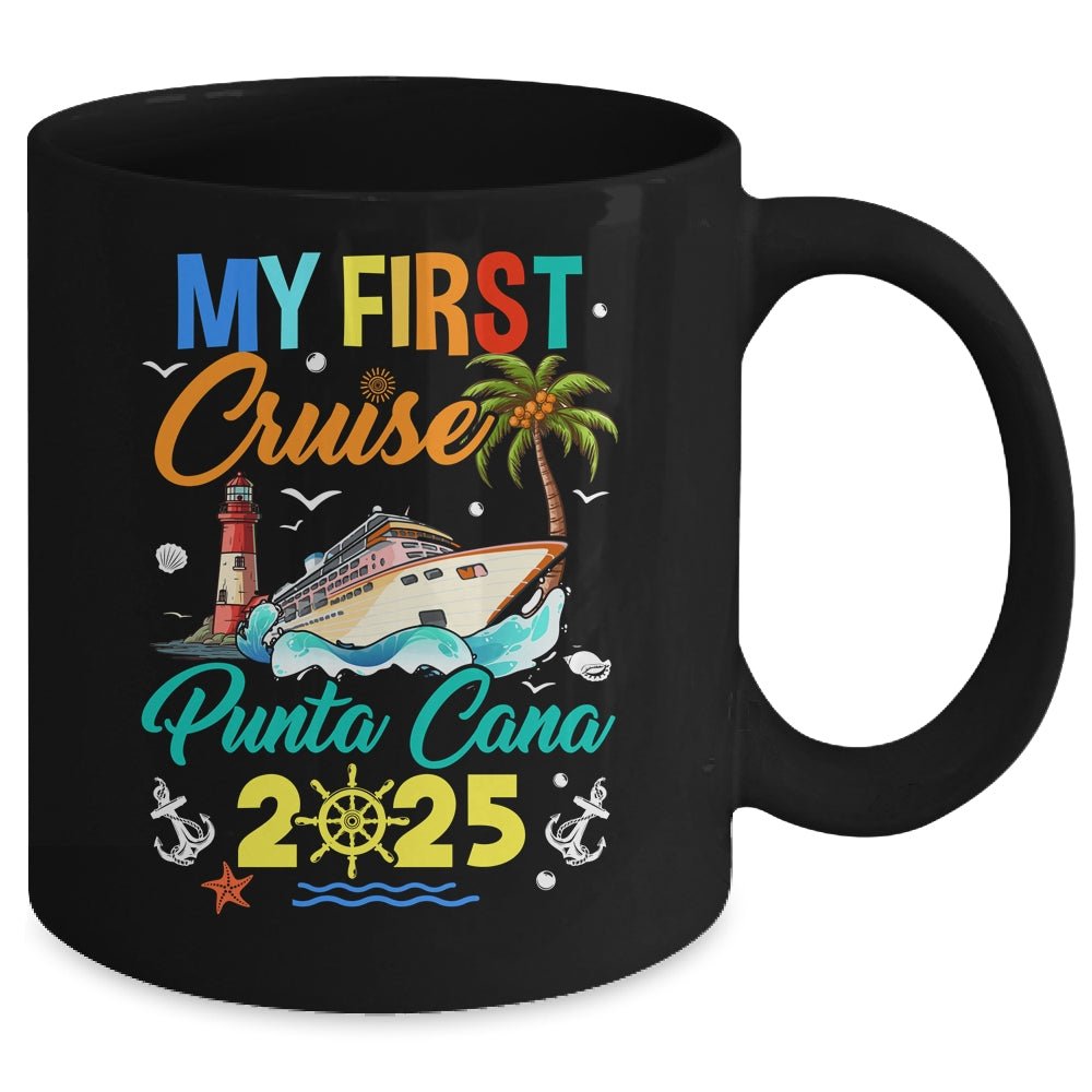 My First Cruise Punta Cana 2025 Family Matching Vacation Group Mug | siriusteestore