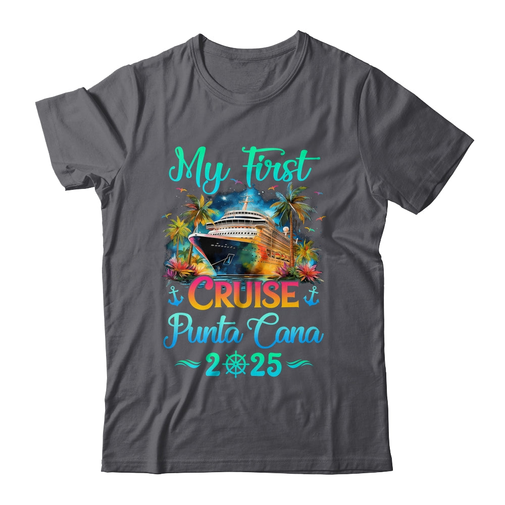 My First Cruise Punta Cana 2025 Family Trip Cruisin Together Shirt & Tank Top | siriusteestore