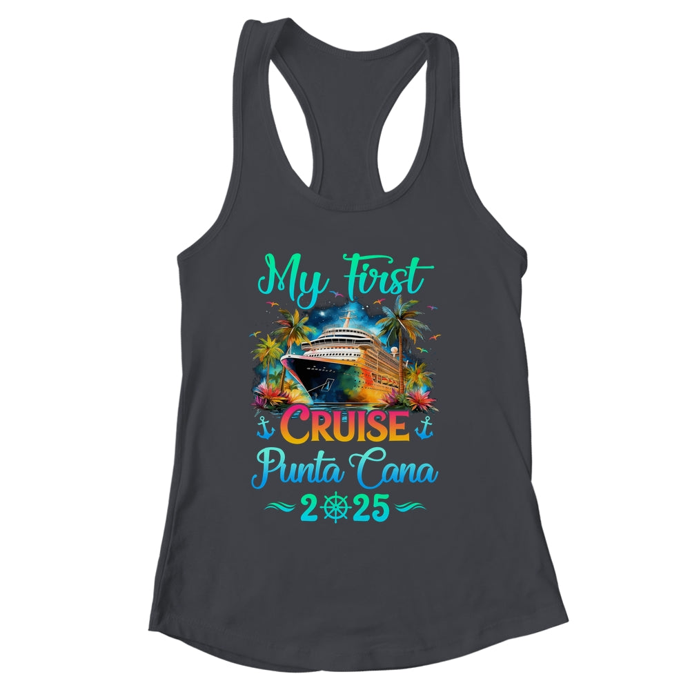 My First Cruise Punta Cana 2025 Family Trip Cruisin Together Shirt & Tank Top | siriusteestore