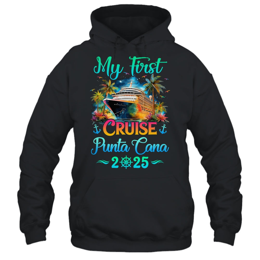 My First Cruise Punta Cana 2025 Family Trip Cruisin Together Shirt & Tank Top | siriusteestore