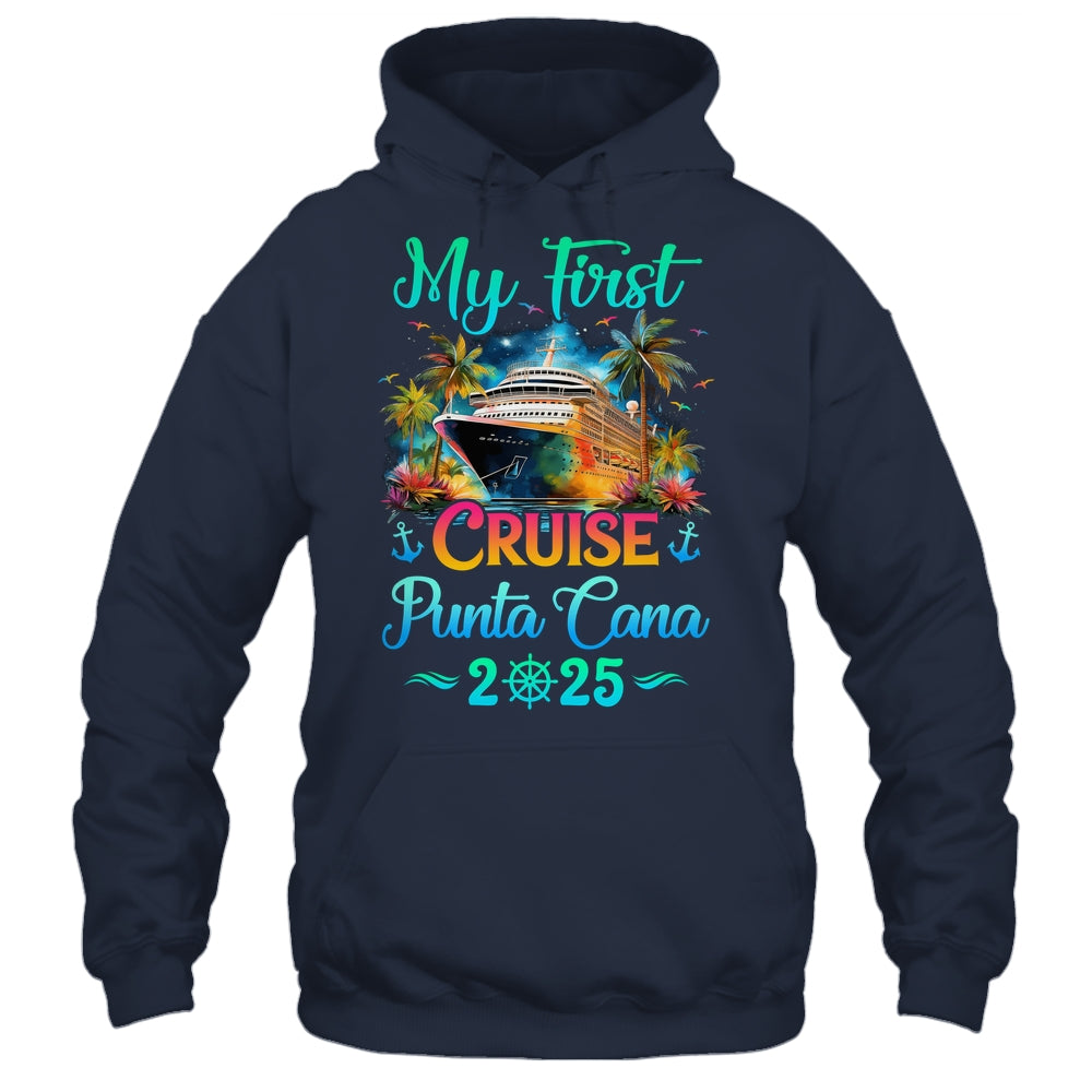 My First Cruise Punta Cana 2025 Family Trip Cruisin Together Shirt & Tank Top | siriusteestore