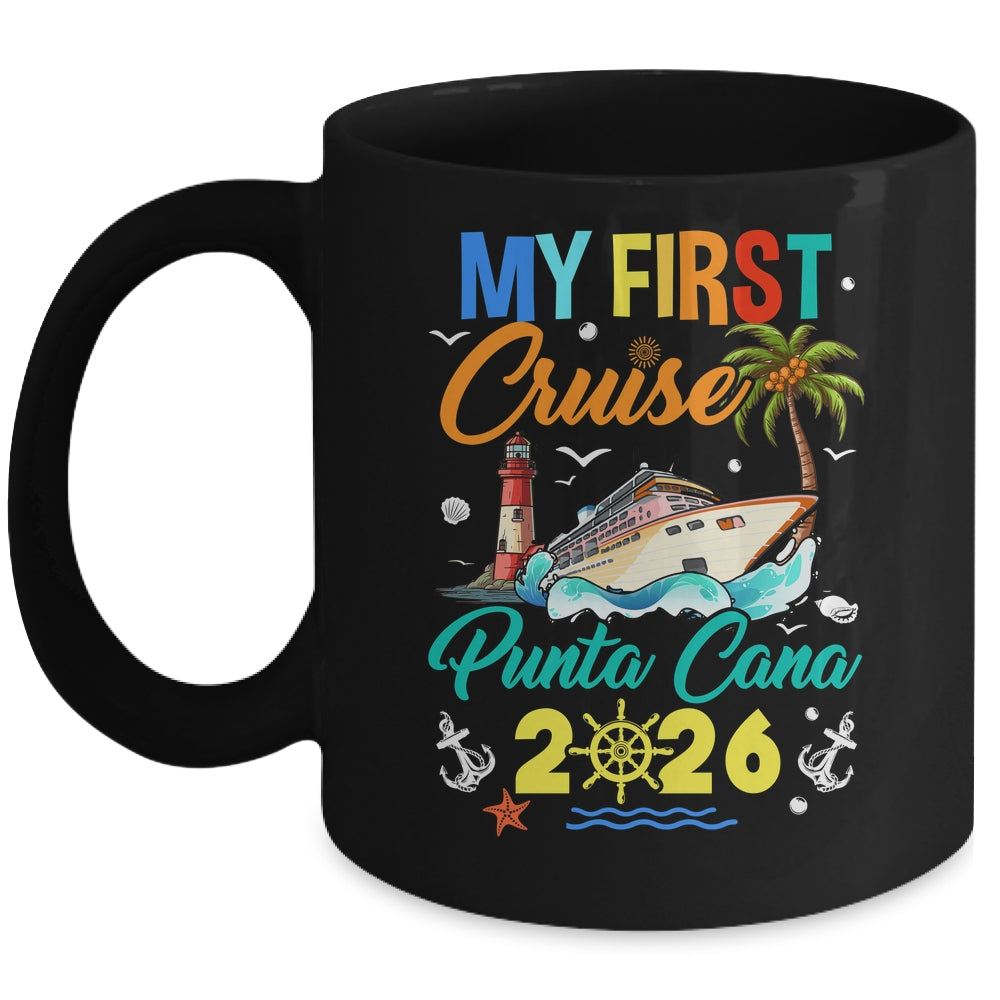 My First Cruise Punta Cana 2026 Family Matching Vacation Group Mug | siriusteestore