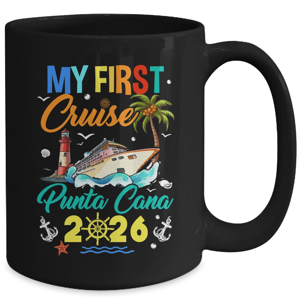My First Cruise Punta Cana 2026 Family Matching Vacation Group Mug | siriusteestore