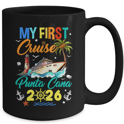 My First Cruise Punta Cana 2026 Family Matching Vacation Group Mug | siriusteestore