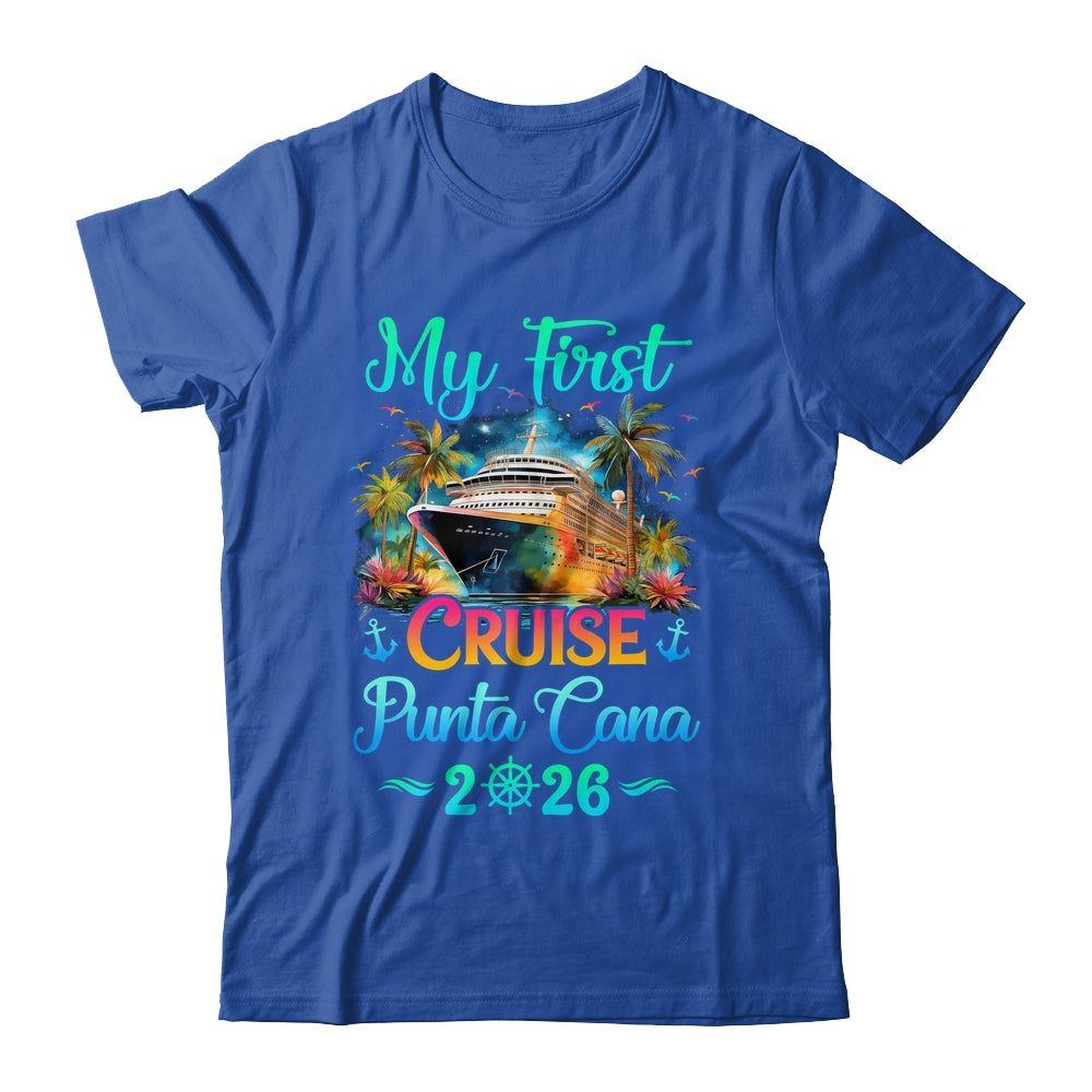 My First Cruise Punta Cana 2026 Family Trip Cruisin Together Shirt & Tank Top | siriusteestore