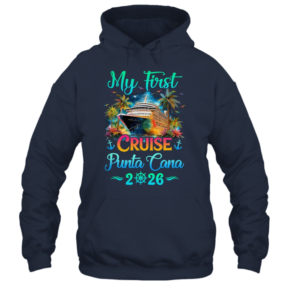 My First Cruise Punta Cana 2026 Family Trip Cruisin Together Shirt & Tank Top | siriusteestore