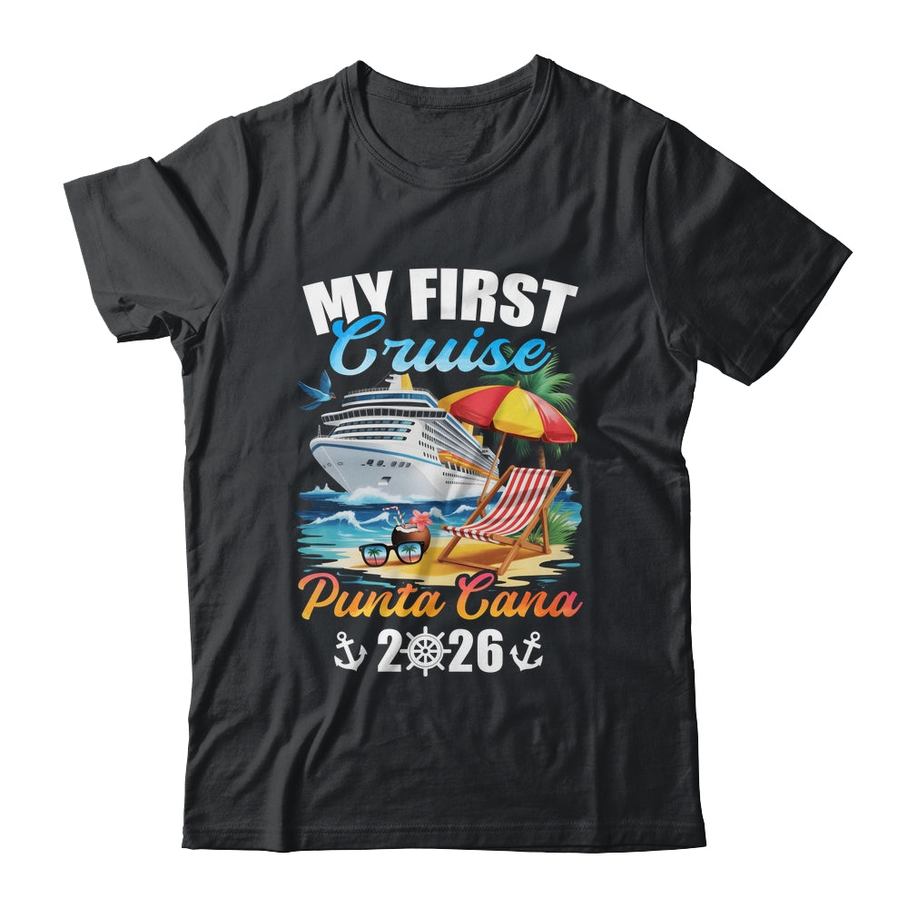 My First Cruise Punta Cana 2026 Family Vacation Trip Matching Shirt & Tank Top | siriusteestore