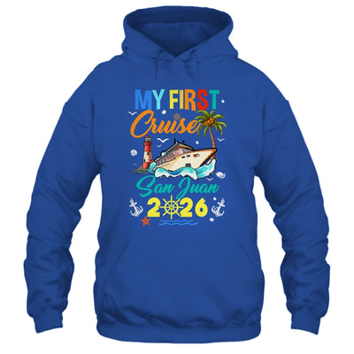 My First Cruise San Juan 2026 Family Matching Vacation Group Shirt & Tank Top | siriusteestore