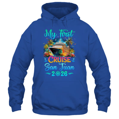 My First Cruise San Juan 2026 Family Trip Cruisin Together Shirt & Tank Top | siriusteestore