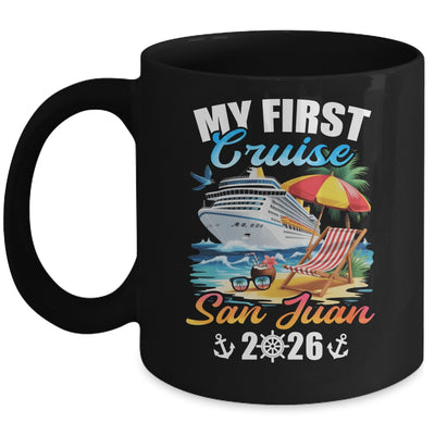 My First Cruise San Juan 2026 Family Vacation Trip Matching Mug | siriusteestore