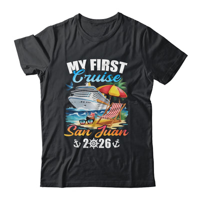 My First Cruise San Juan 2026 Family Vacation Trip Matching Shirt & Tank Top | siriusteestore