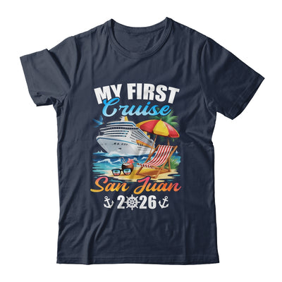 My First Cruise San Juan 2026 Family Vacation Trip Matching Shirt & Tank Top | siriusteestore