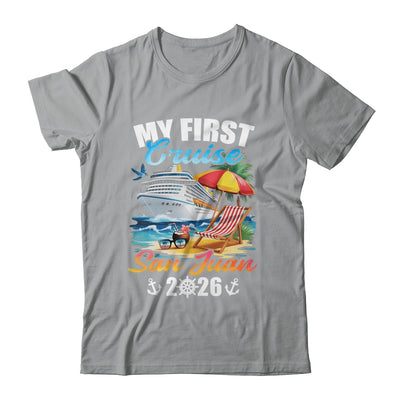 My First Cruise San Juan 2026 Family Vacation Trip Matching Shirt & Tank Top | siriusteestore