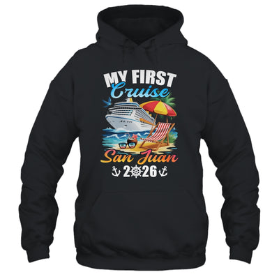 My First Cruise San Juan 2026 Family Vacation Trip Matching Shirt & Tank Top | siriusteestore