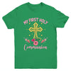 My First Holy Communion Girls Christians And Catholic Youth Shirt | siriusteestore