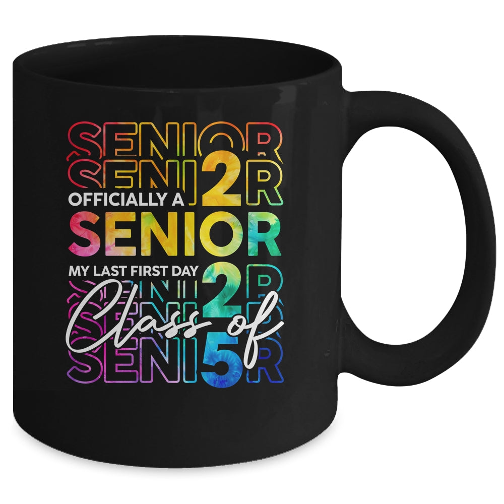 My Last First Day Senior 2025 Back To School Class Of 2025 Mug | siriusteestore