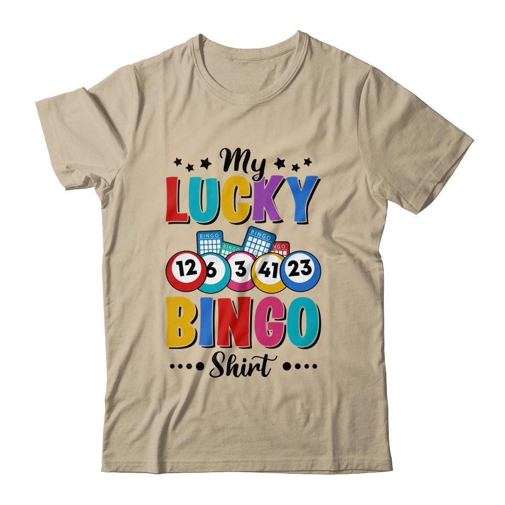 My Lucky Bingo Shirt Bingo Lover Gambler Gambling Funny Shirt & Hoodie | siriusteestore