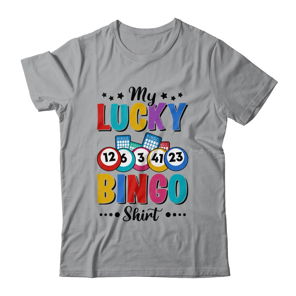 My Lucky Bingo Shirt Bingo Lover Gambler Gambling Funny Shirt & Hoodie | siriusteestore