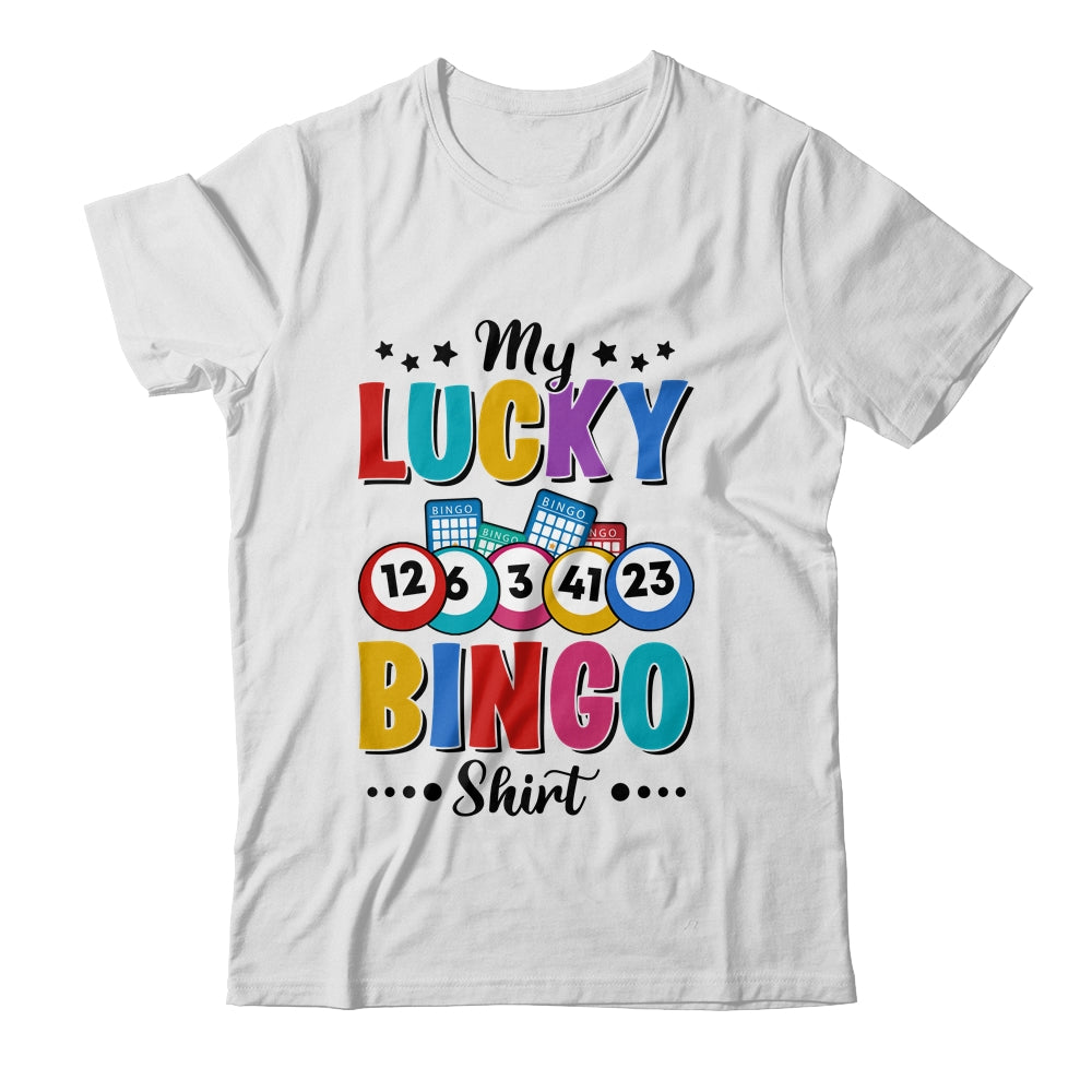 My Lucky Bingo Shirt Bingo Lover Gambler Gambling Funny Shirt & Hoodie | siriusteestore