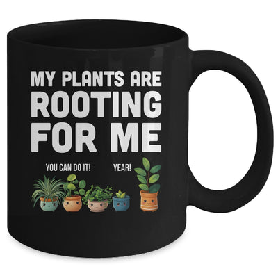 My Plants Are Rooting For Me Funny Gardening Gardener Lover Mug | siriusteestore