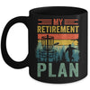 My Retirement Plan Funny Disc Golf For Dad Grandpa Old Man Mug | siriusteestore