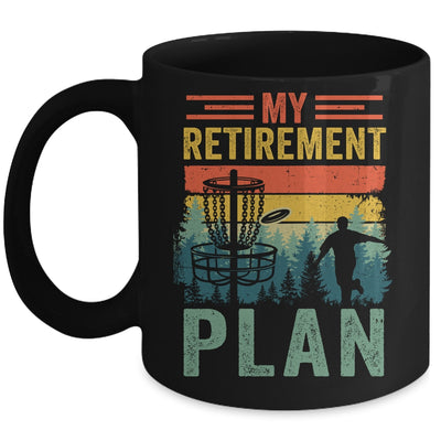 My Retirement Plan Funny Disc Golf For Dad Grandpa Old Man Mug | siriusteestore