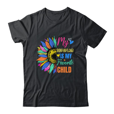 My Son In Law Is My Favorite Child Family Sunflower Design Shirt & Tank Top | siriusteestore