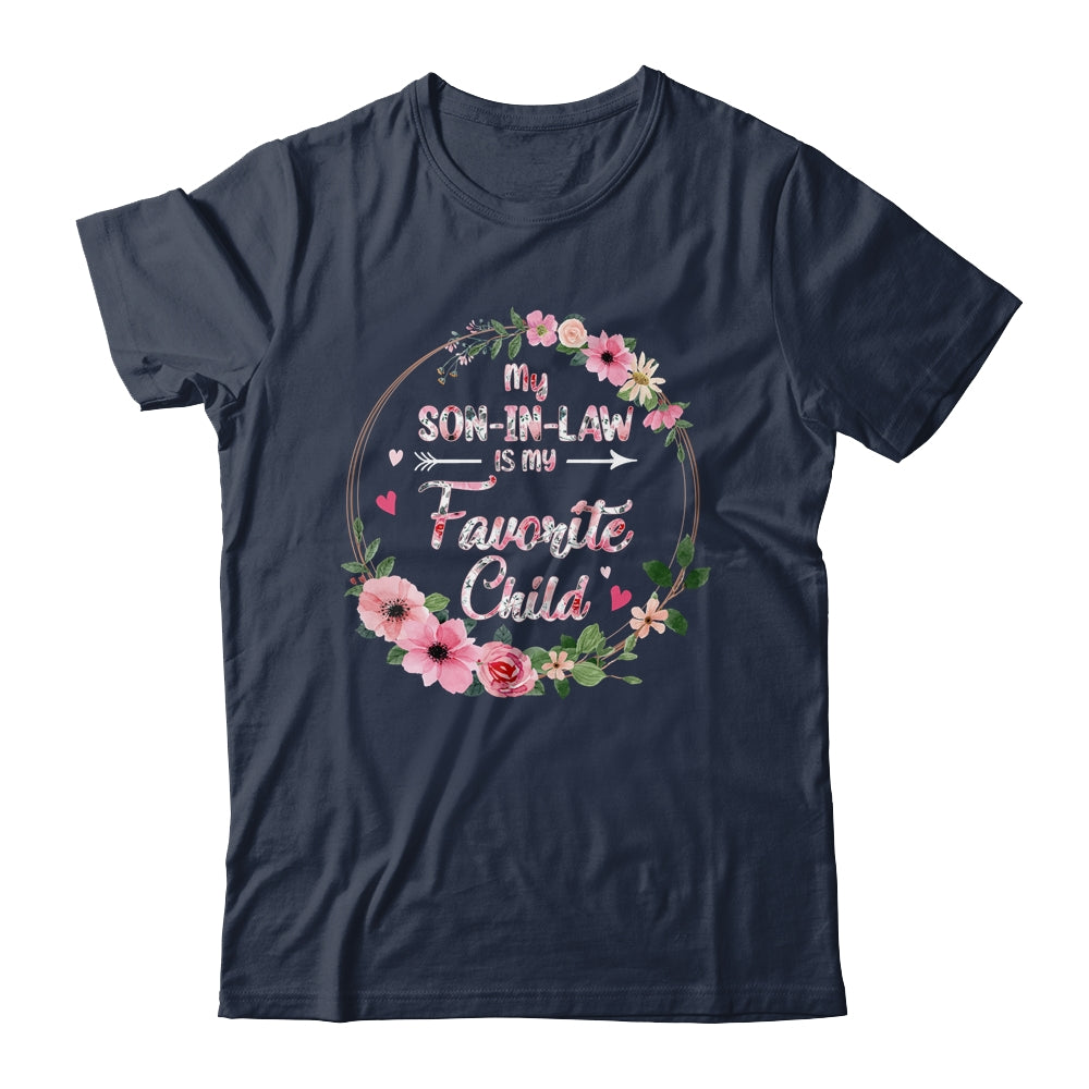 My Son In Law Is My Favorite Child Mother In Law Mothers Day Shirt & Tank Top | siriusteestore