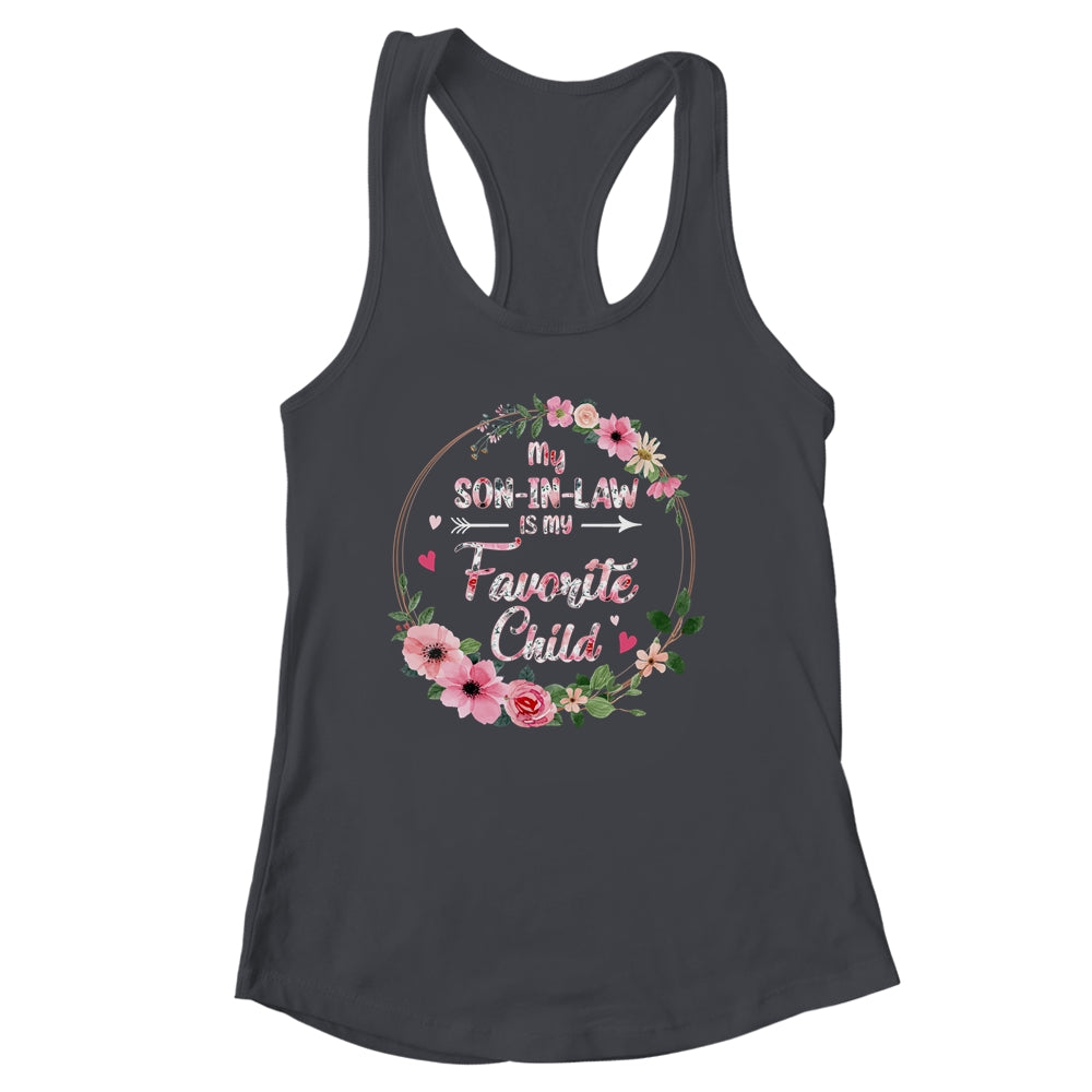 My Son In Law Is My Favorite Child Mother In Law Mothers Day Shirt & Tank Top | siriusteestore