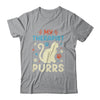 My Therapist Purrs Funny Cat For Mom Dad Ne Womens Cat Lover Shirt & Tank Top | siriusteestore