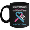 My Wife Promises To Me In Sickness Breast Cancer For Men Mug | siriusteestore
