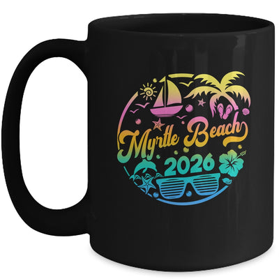 Myrtle Beach 2026 Family Vacation Beach Matching Group Mug | siriusteestore