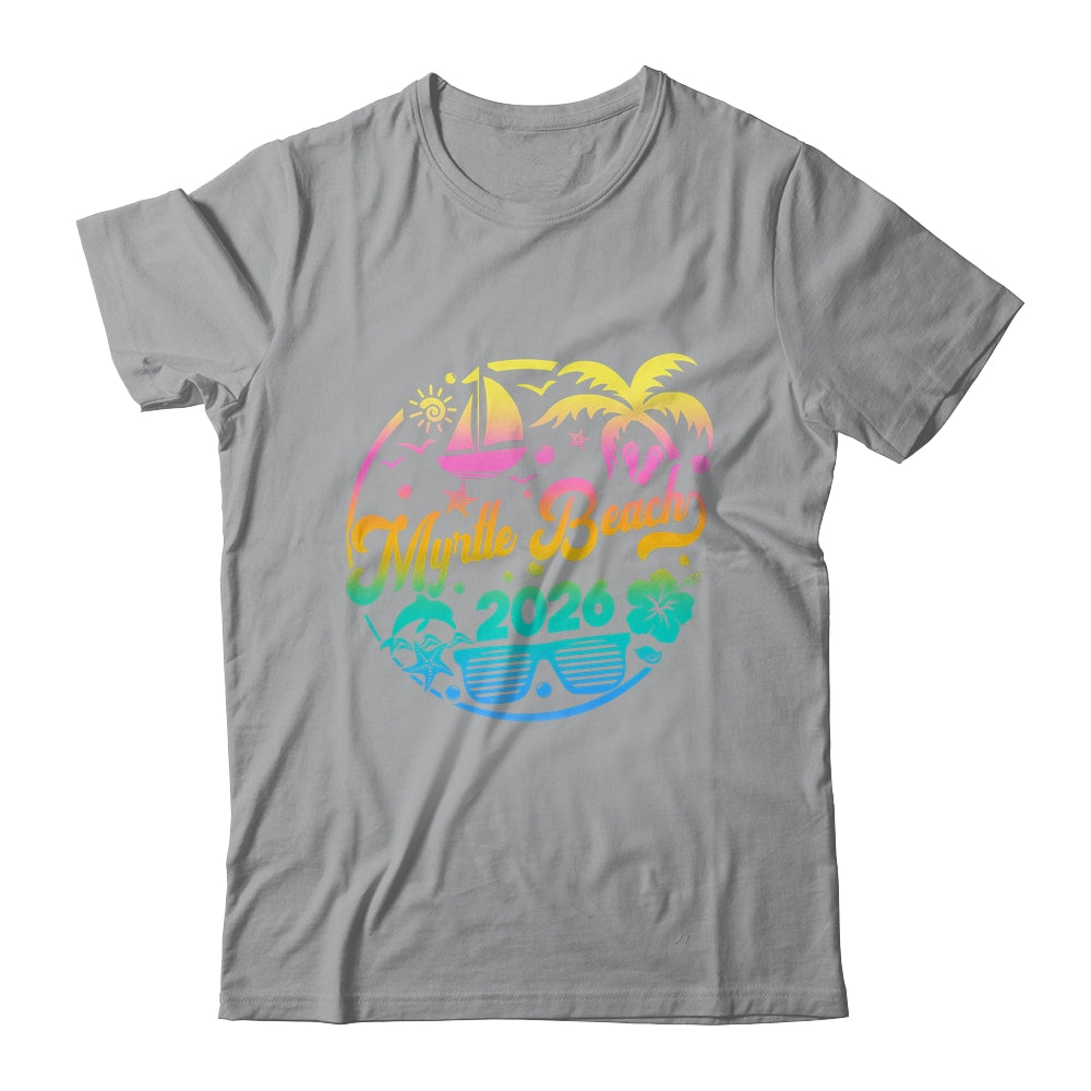 Myrtle Beach 2026 Family Vacation Beach Matching Group Shirt & Tank Top | siriusteestore