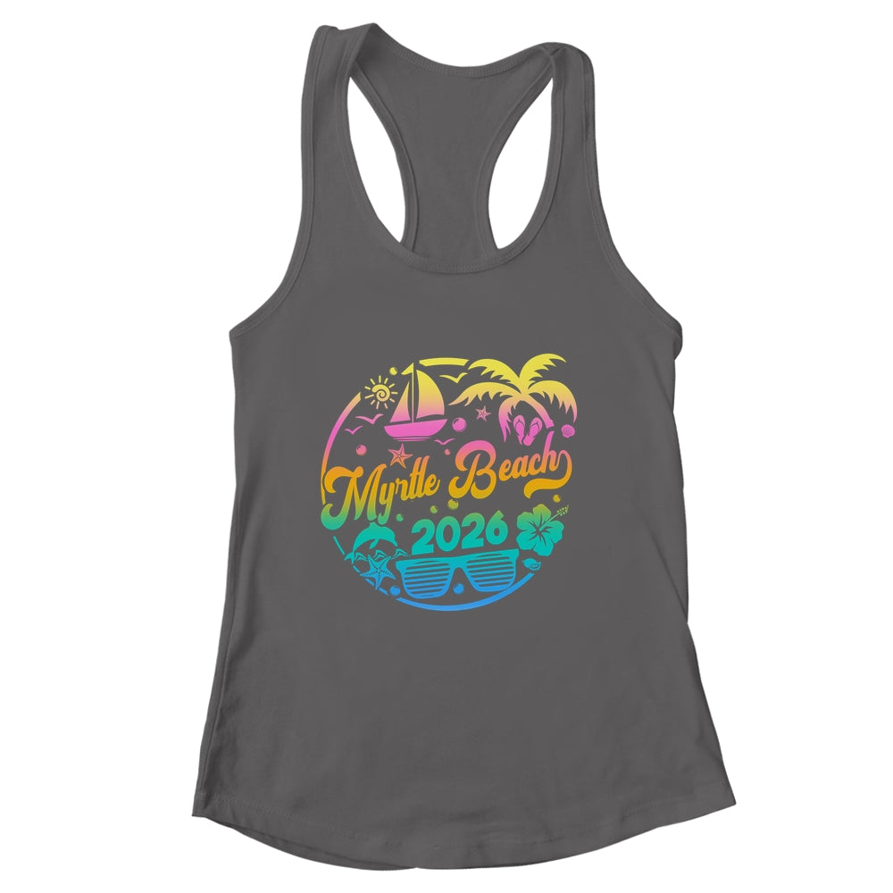 Myrtle Beach 2026 Family Vacation Beach Matching Group Shirt & Tank Top | siriusteestore