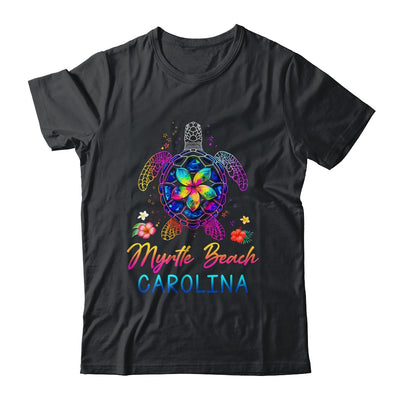 Myrtle Beach Carolina Tie Dye Sea Turtle Vacation Family Shirt & Tank Top | siriusteestore