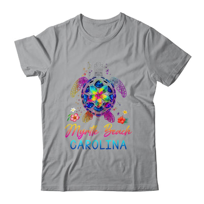 Myrtle Beach Carolina Tie Dye Sea Turtle Vacation Family Shirt & Tank Top | siriusteestore