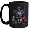Myrtle Beach Carolina Tie Dye Sea Turtle Vacation Family Mug | siriusteestore